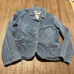 Jean jacket size XL Live a Little brand.
